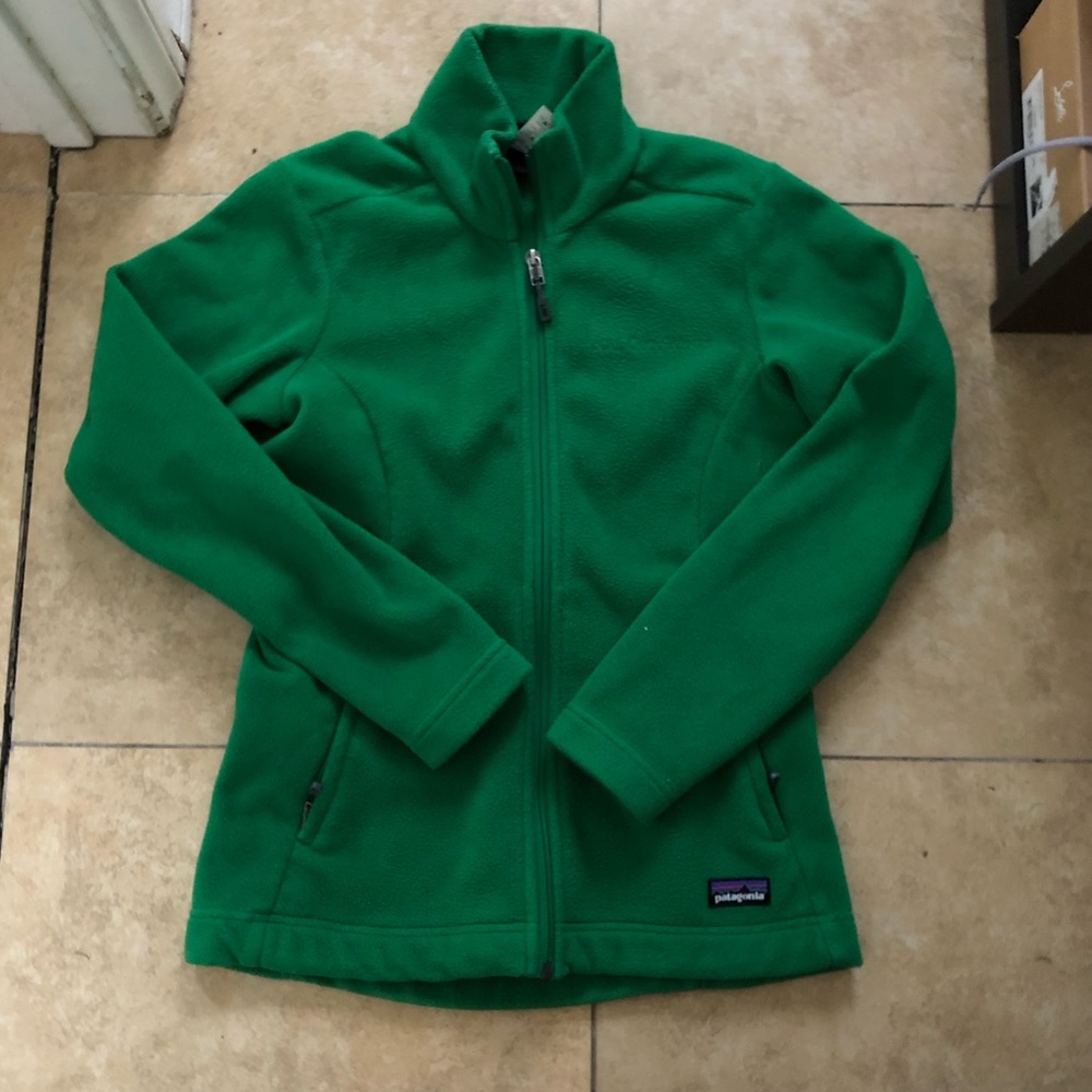 Green XS Patagonia Synchilla Fleece Jacket